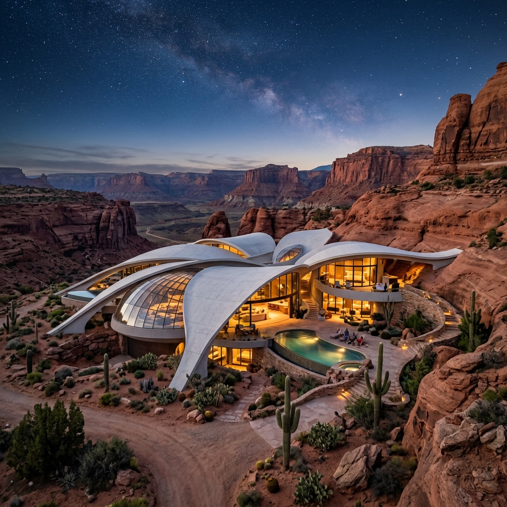 Desert Oasis Pavilion